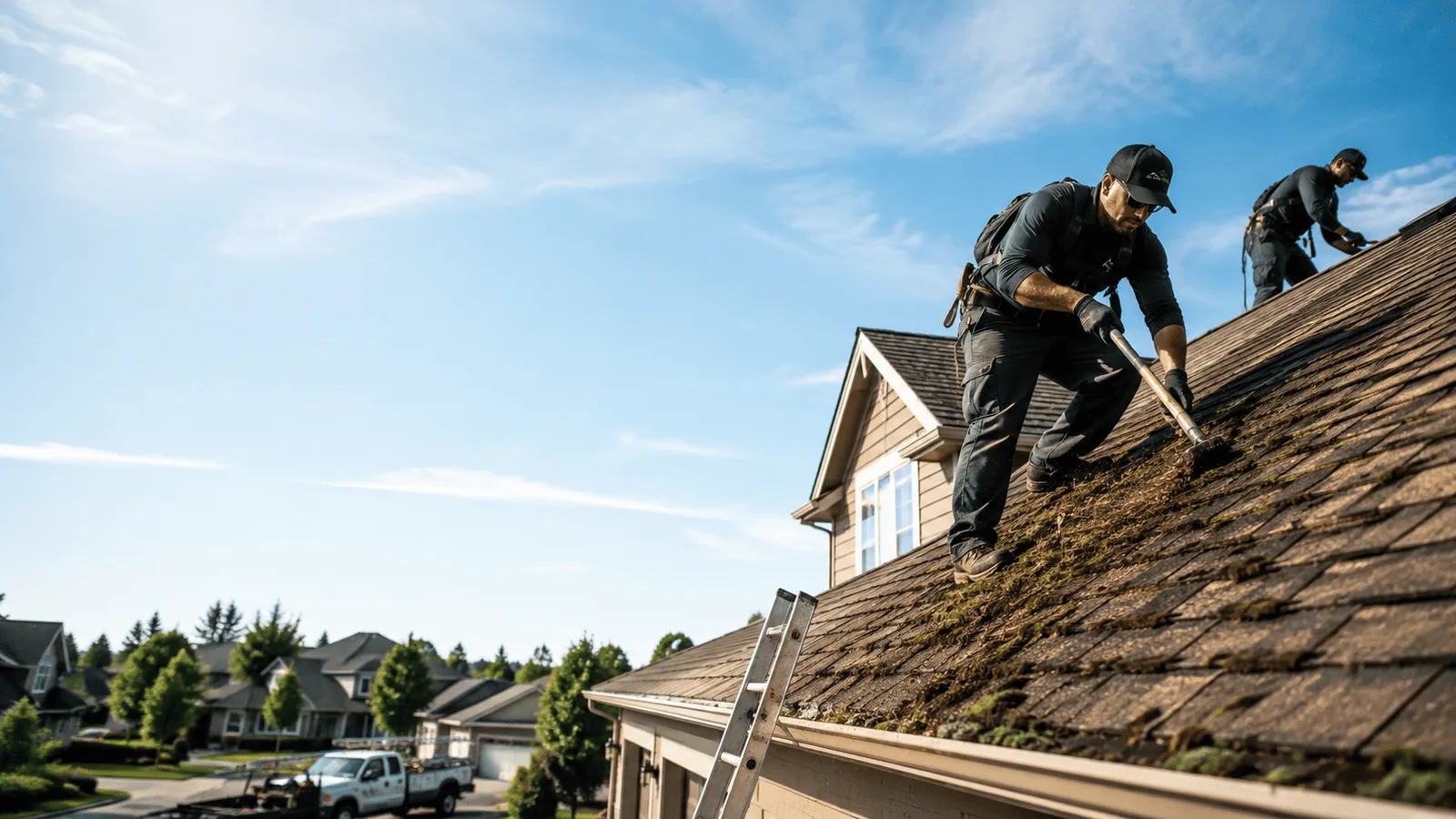 Roof Moss Removal in Sanborn, MN near me